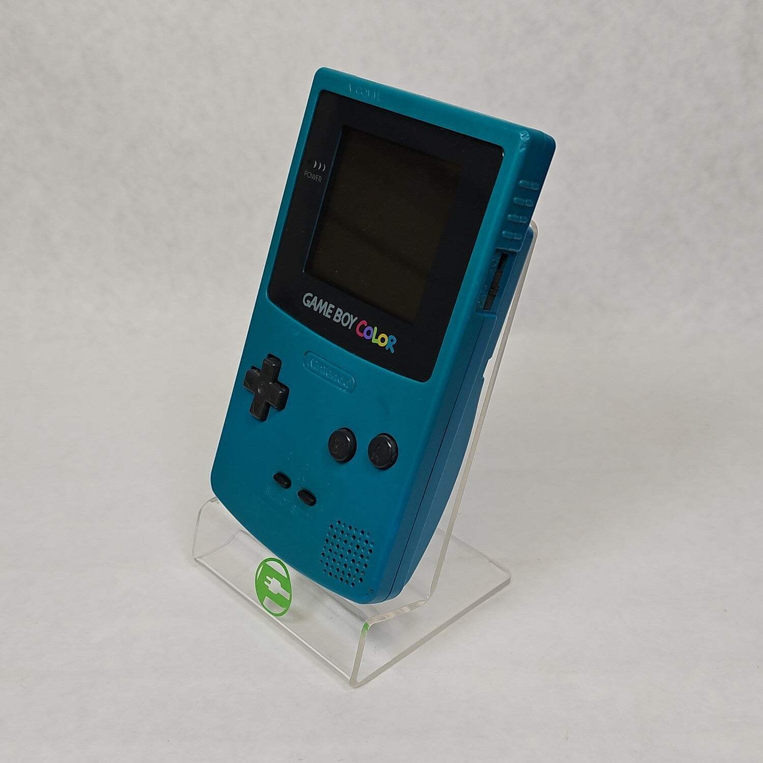 Nintendo Game Boy Color Handheld Game Console Only CGB-001 Teal NO BATTERY COVER