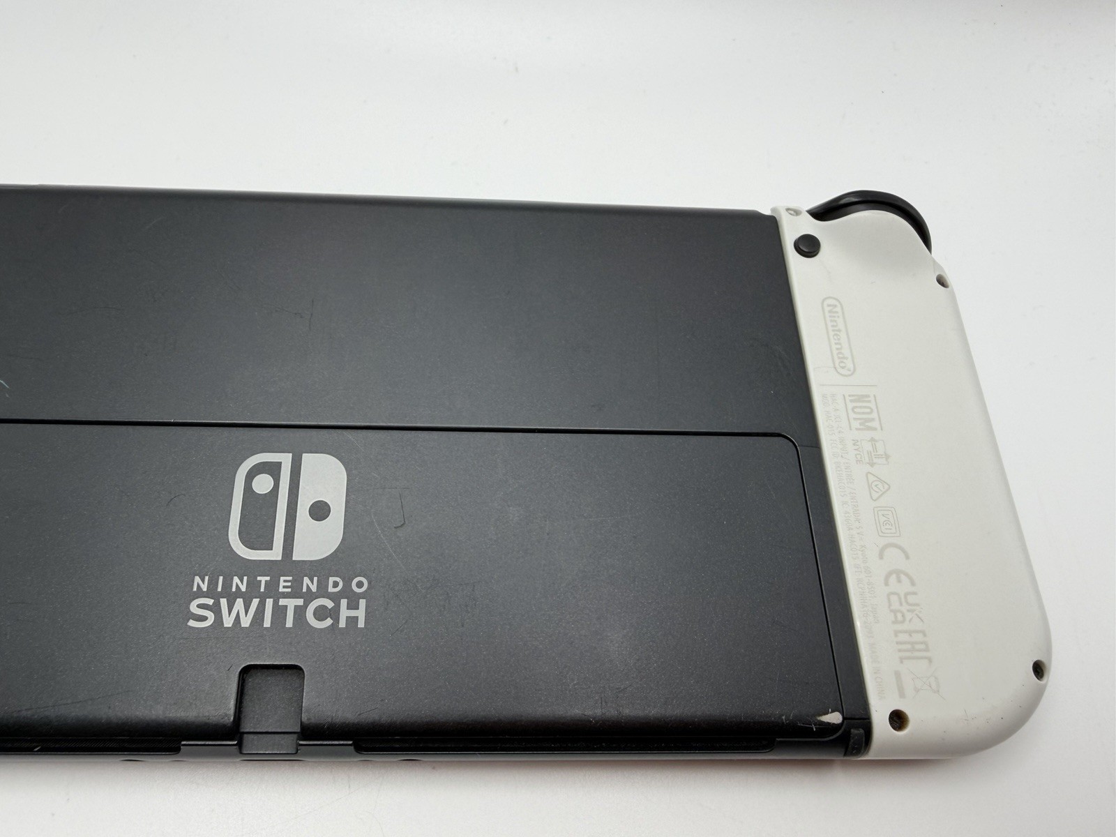 NINTENDO Switch OLED Model Handheld Console – 64GB – White/Black