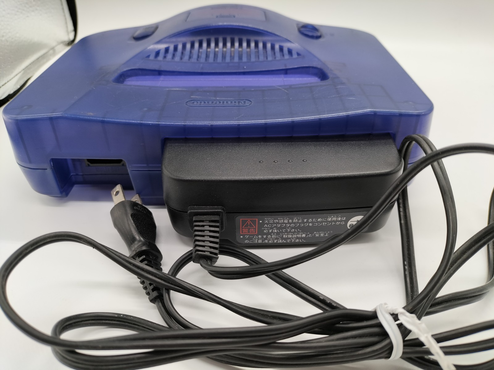 Nintendo 64 N64 Midnight Blue Console W/Expansion Pack & Controller NTSC-U/C