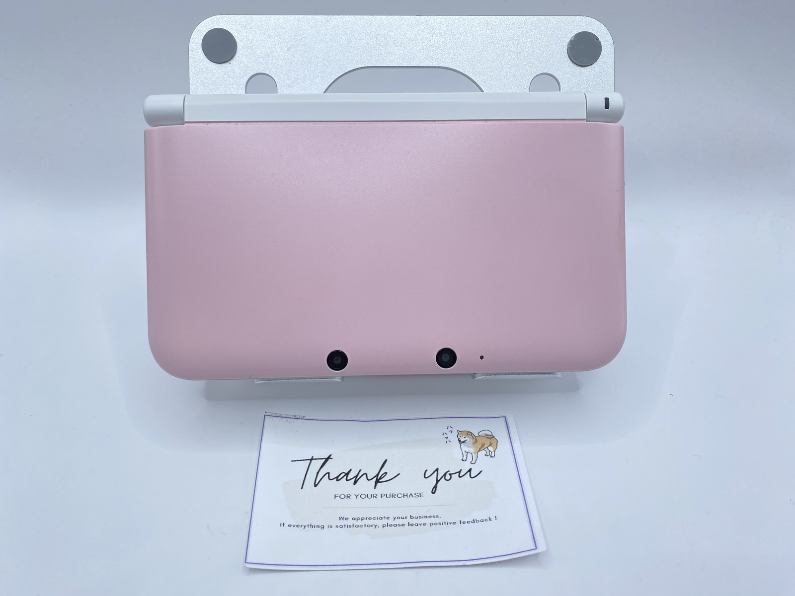 Scratched Nintendo 3DS XL LL Pink White SPR-001 Console Japanese ver 1day ship