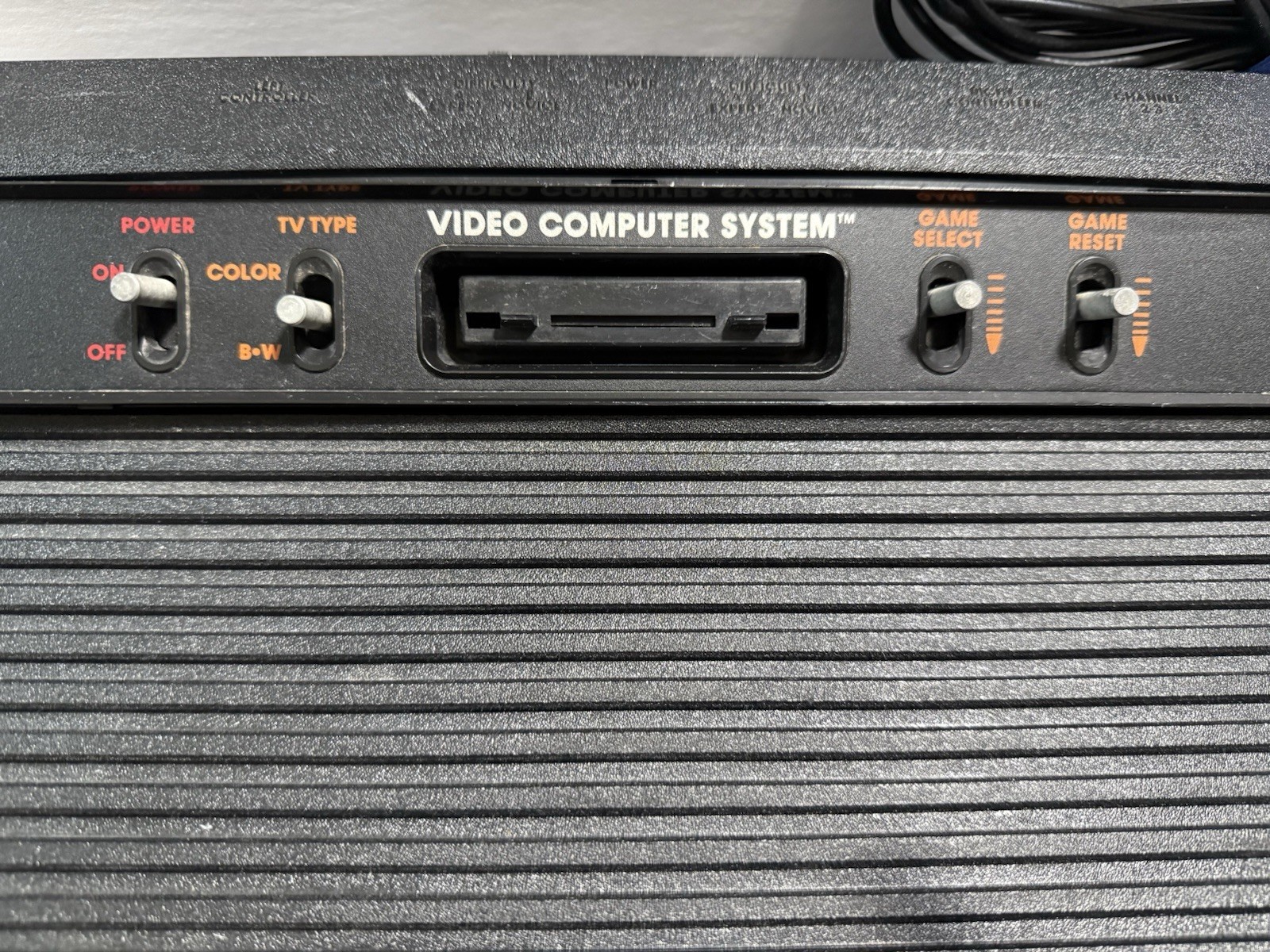 Atari 2600 Darth Vader Console Bundle Power Supply, Controller, 4 Games, Manual