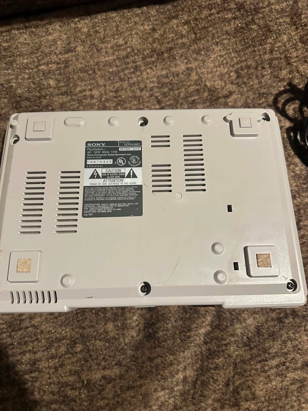 PlayStation 1 Console – XStation + Recap (SCPH5501)