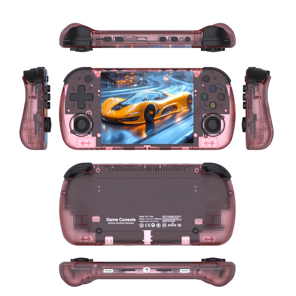 Wireless Two Player Game Console R36H Pro Max Support Two Player Battle 4.2 Inch