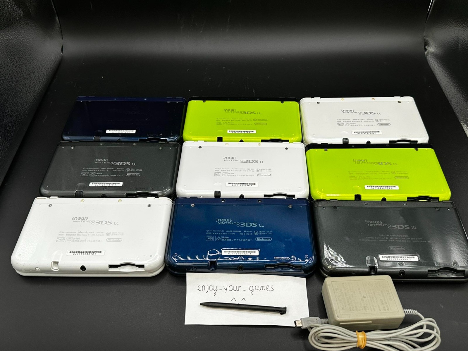 Nintendo New 3DS XL LL | English | Charger | Stylus | USA Seller – Ship in 1-DAY