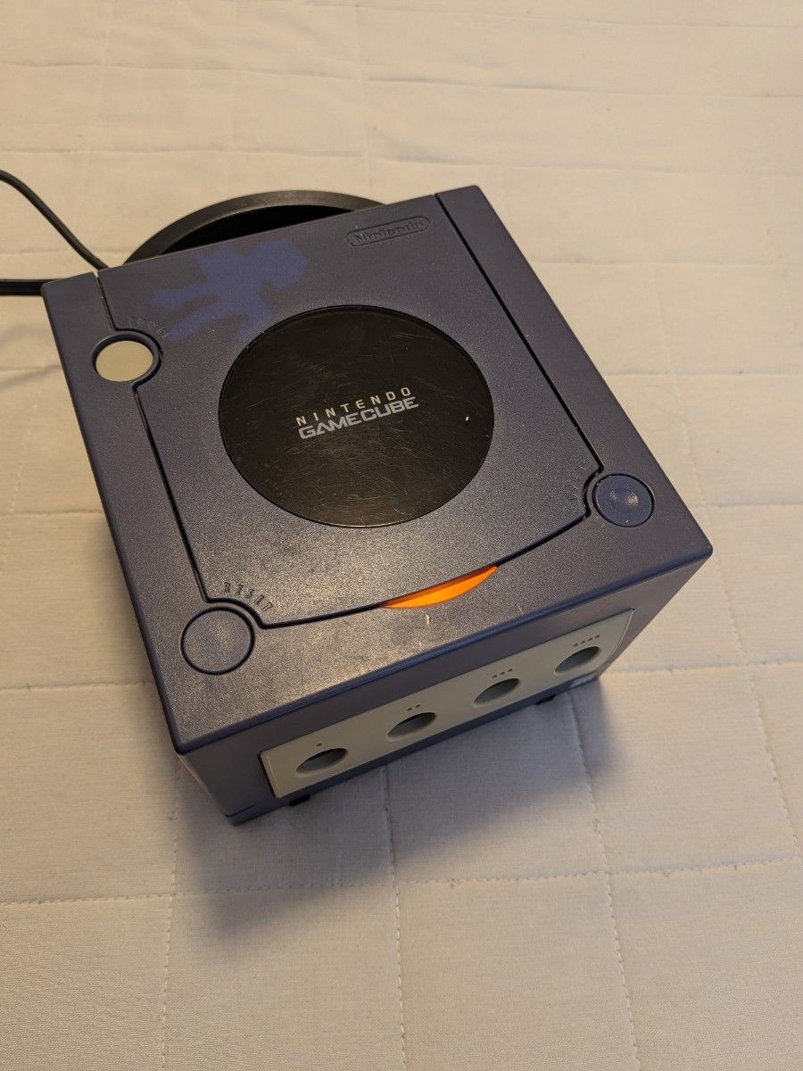 Nintendo GameCube Purple Console Bundle 3 Games Boxed Japan Tested