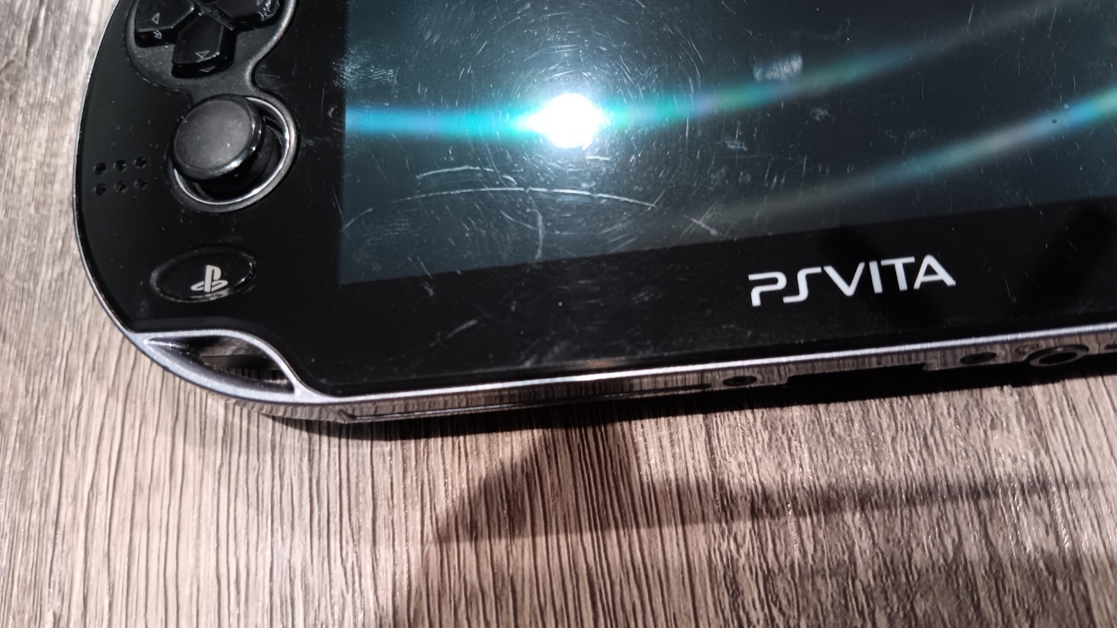 Sony PlayStation Vita PCH-1001 Black Handheld Console with OEM Charger Tested