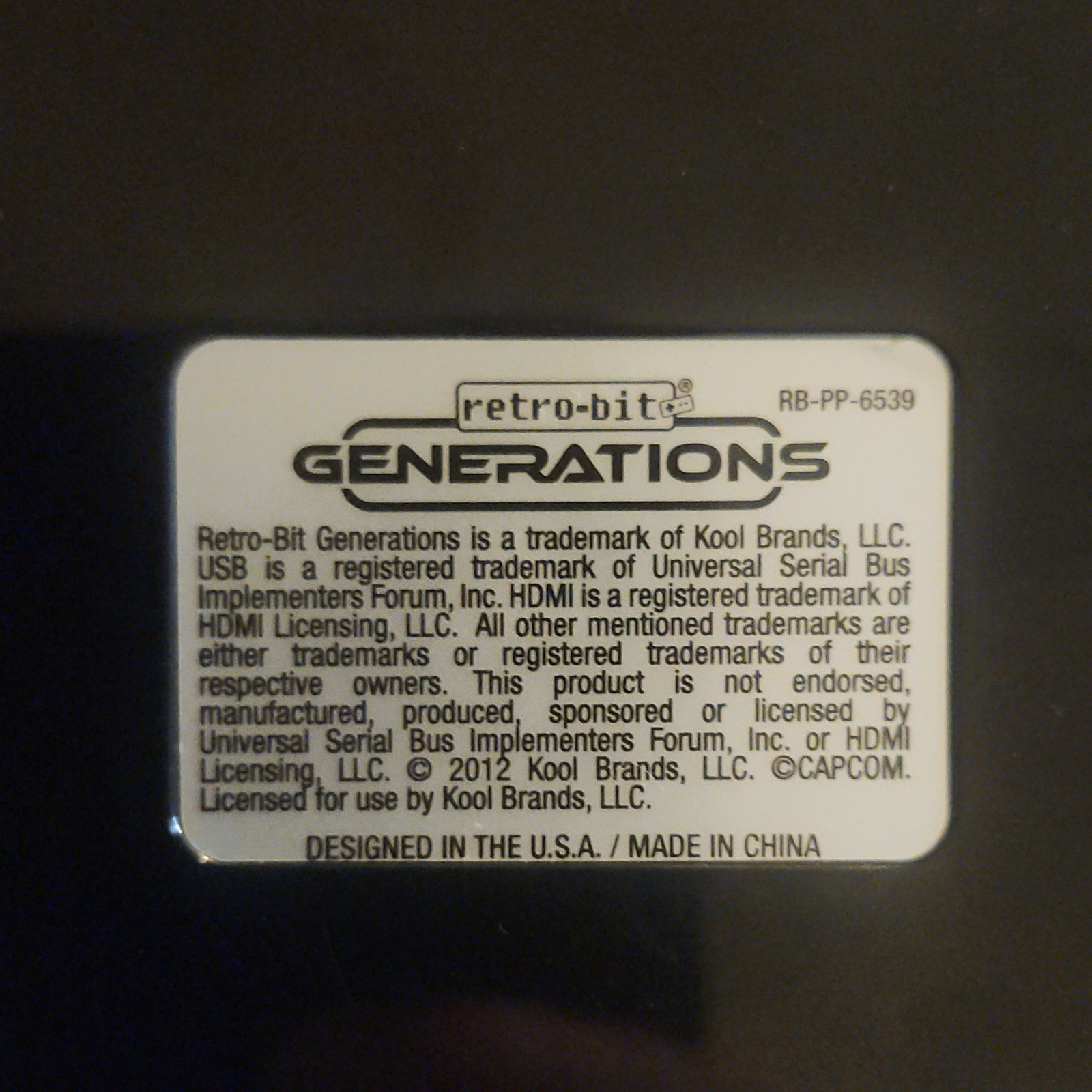 Retro-Bit Generations Home Console Black/Red Composite RCA Includes Two Control…