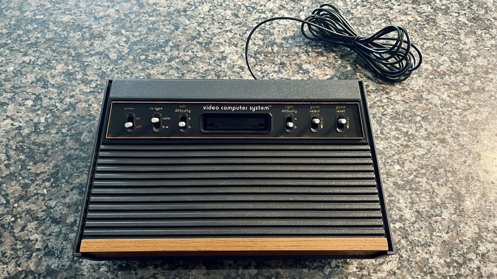 vintage Atari cx2600 video game Console, Controller, Accessories & 15 games lot