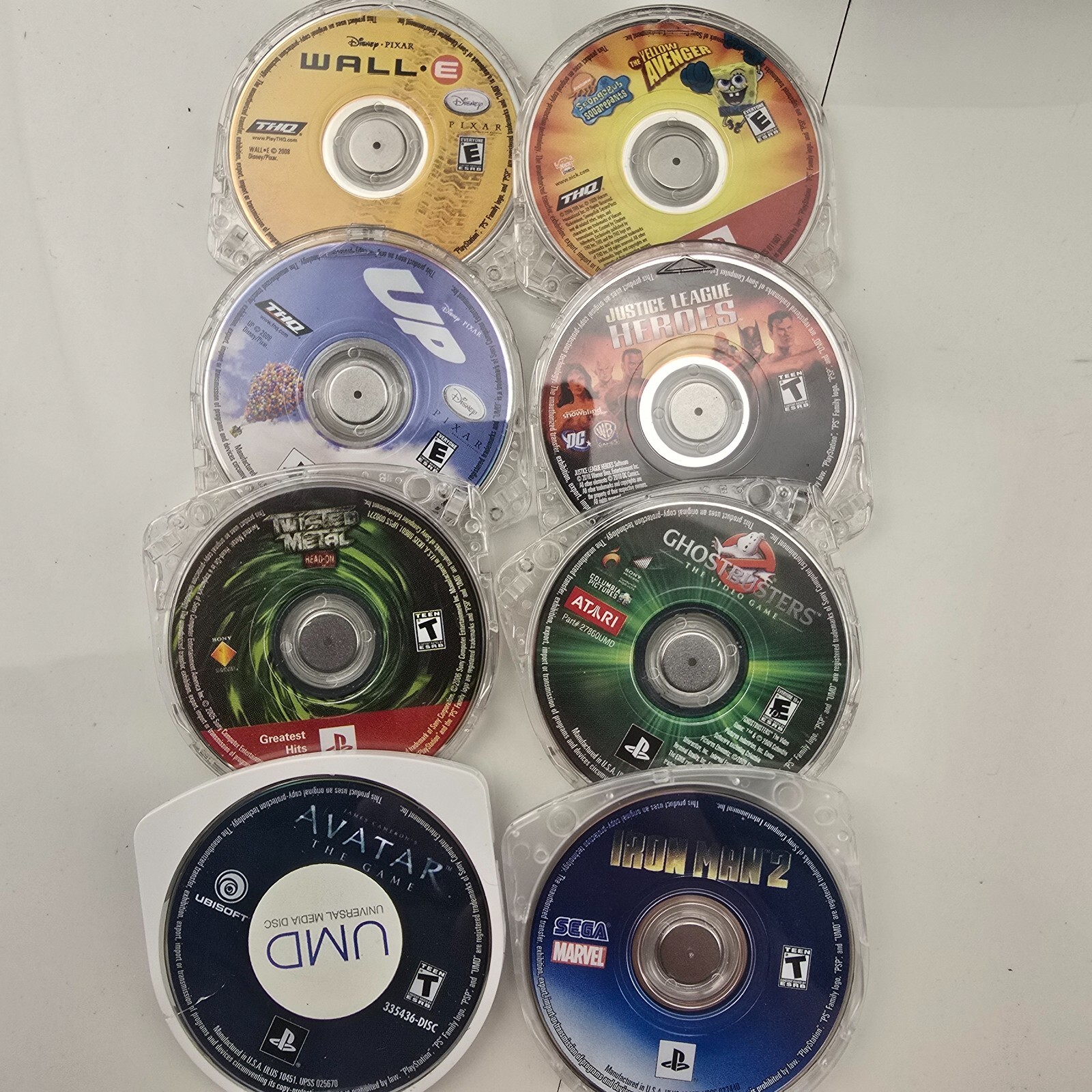 Sony PSP-3001 Playstation Portable Console Bundle – 8 Games/4 Movies, Read!!