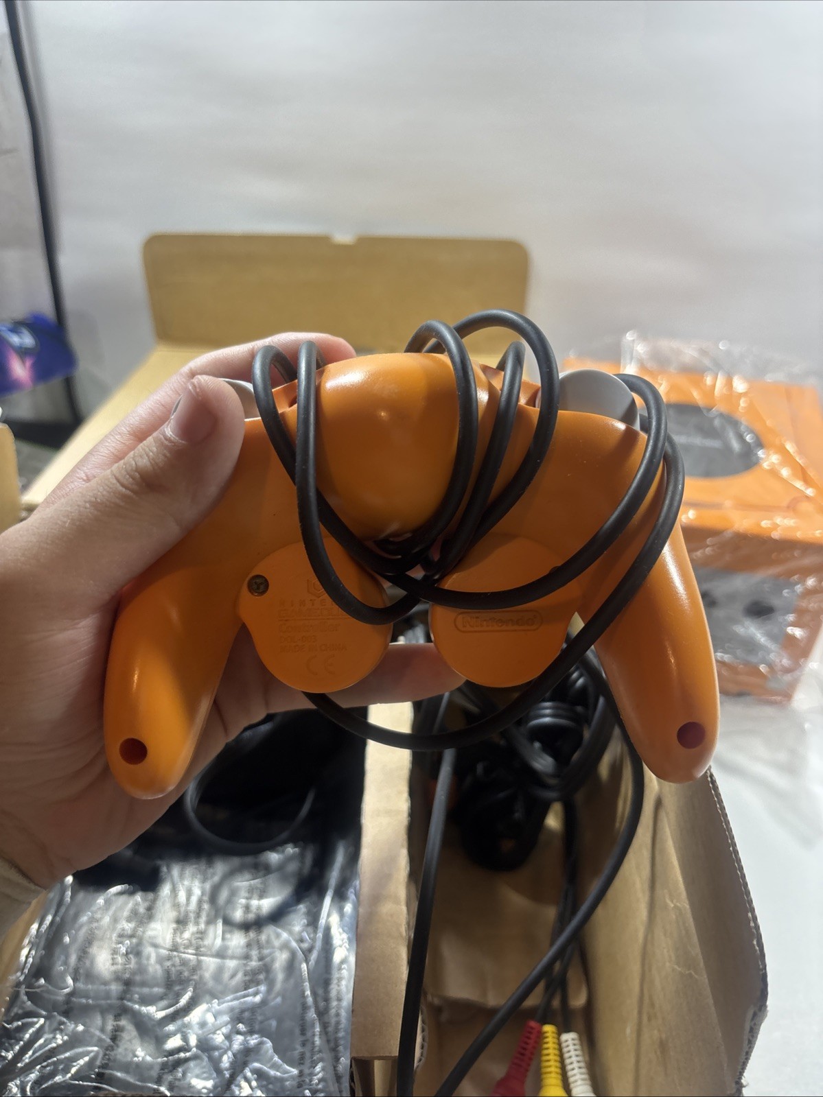 Nintendo GameCube Console CIB Orange Spice, USA REGION «TESTED»!!