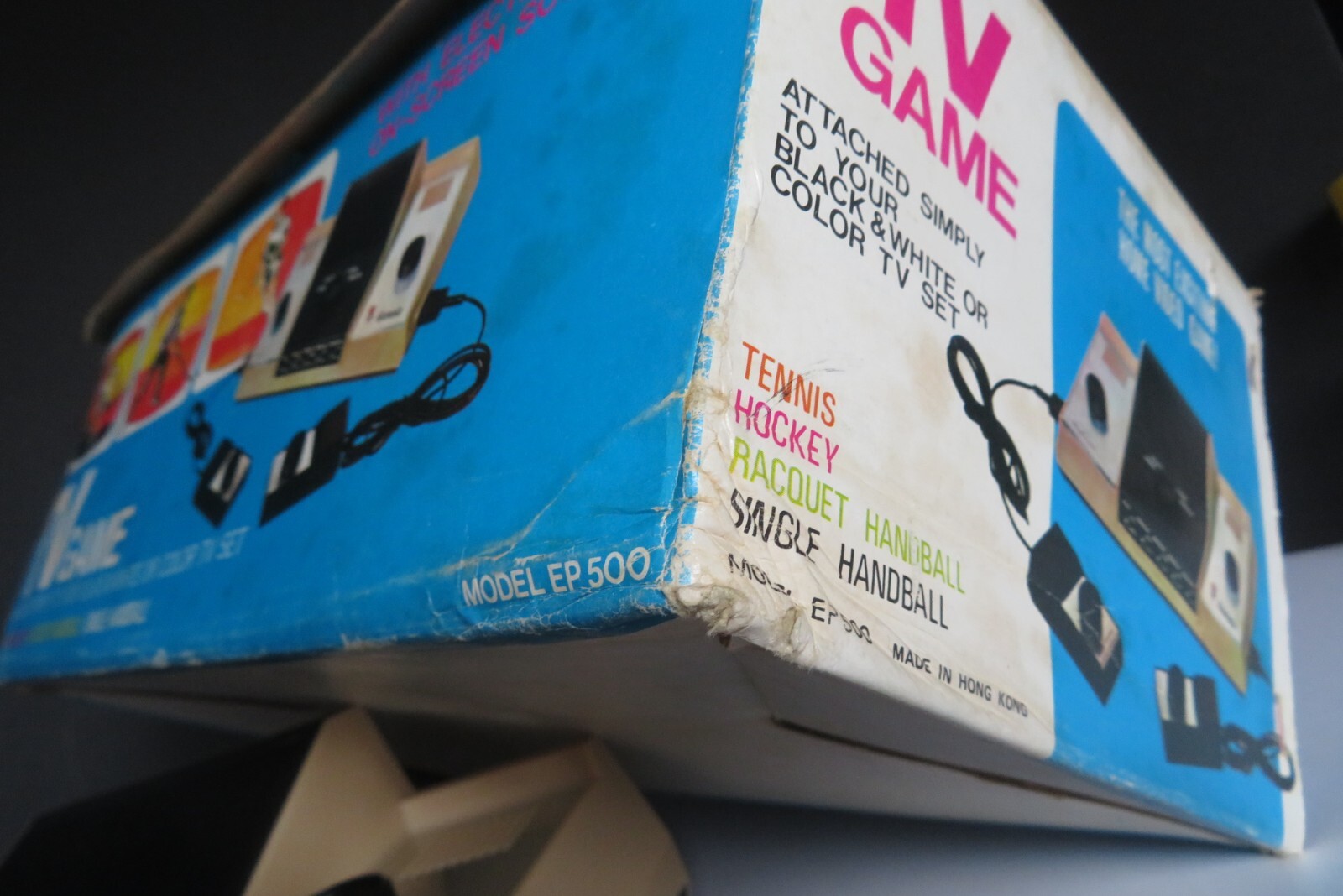 1977 GRANADA® TV GAME Magnavox EP-500 4-in-1 Vid Arcade Game Console TENNIS PONG
