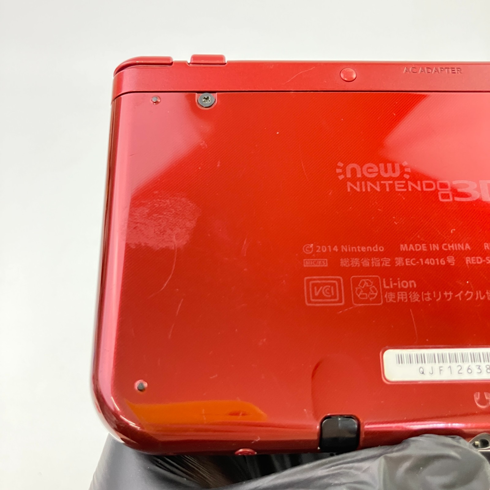 Nintendo new 3DS LL XL Metallic Red Console Rank A Region Japanese Only 43