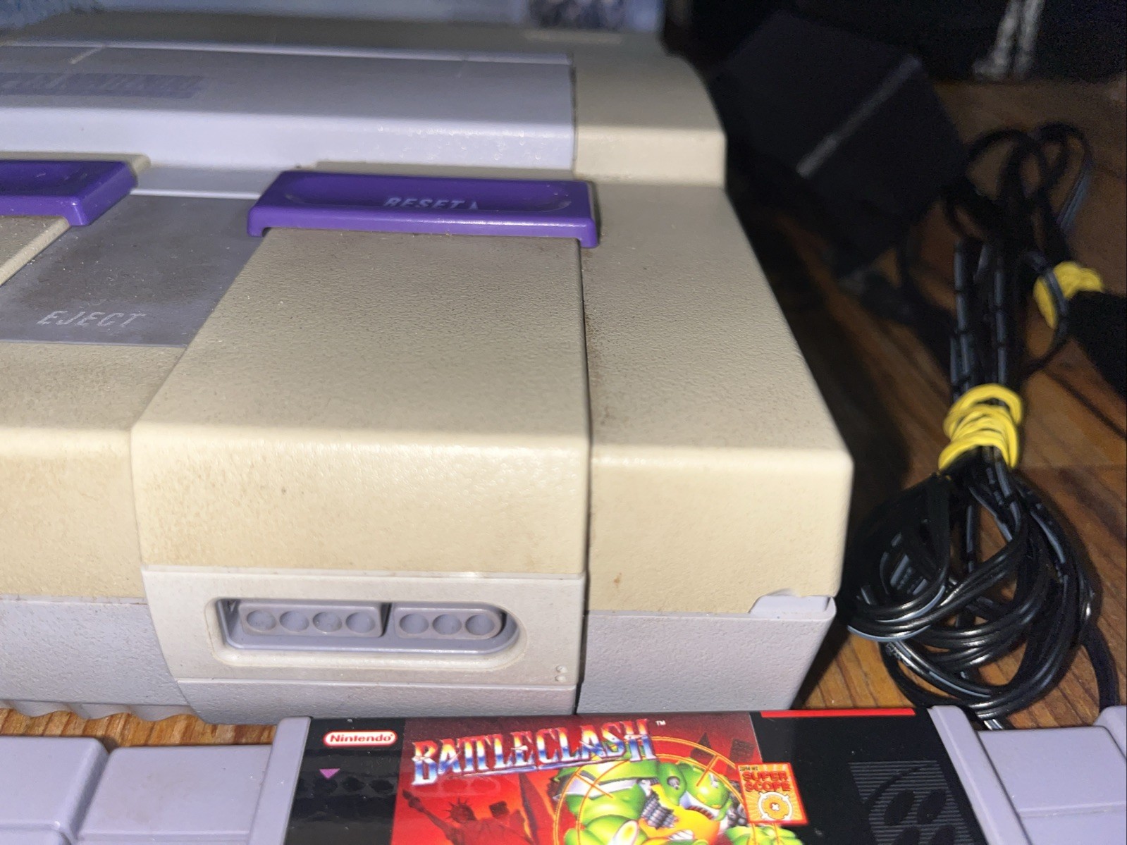 Super Nintendo SNES Console Video Game Bundle Lot of 10 Games – Tested Working