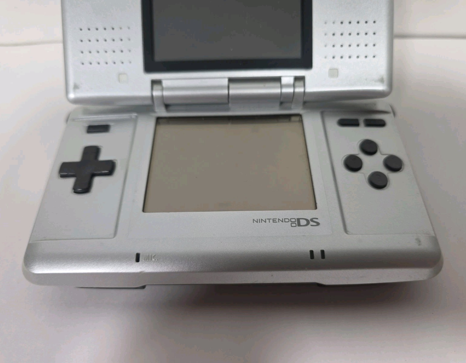 Nintendo DS Handheld System – Silver Untested AS IS