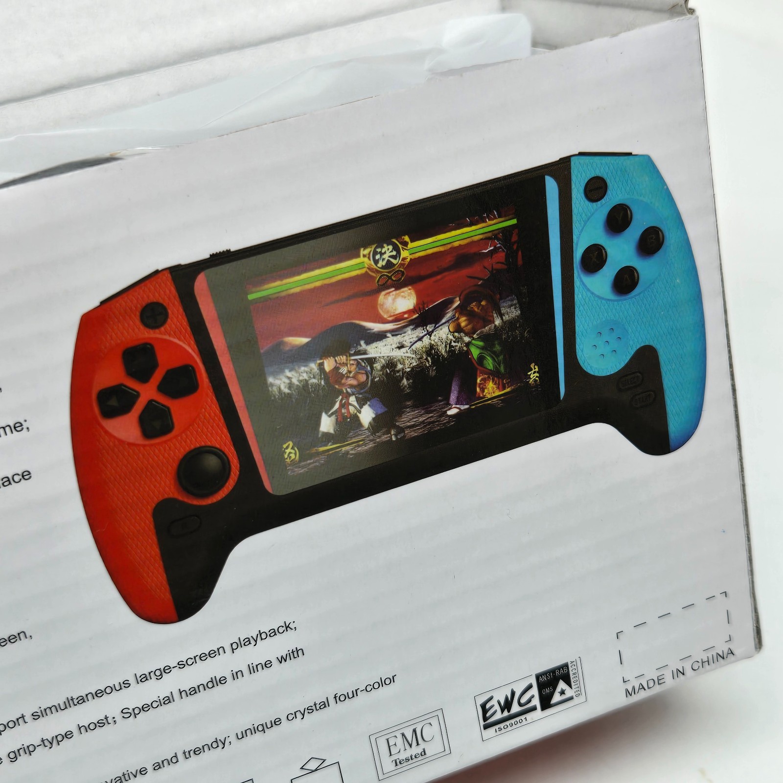 Handheld Gaming Console 3.5″ Portable 500-in-1 Classic Retro Games TV Connection