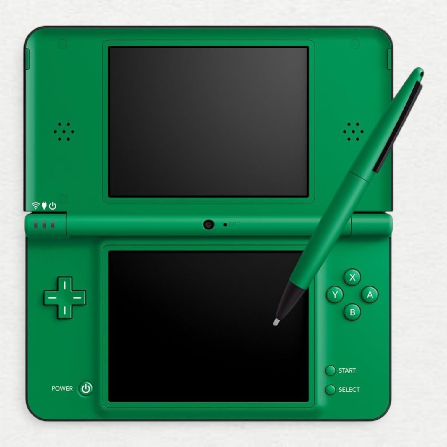 Nintendo DSi LL Console Handheld System Headphone Jack Wi-Fi Capability Green