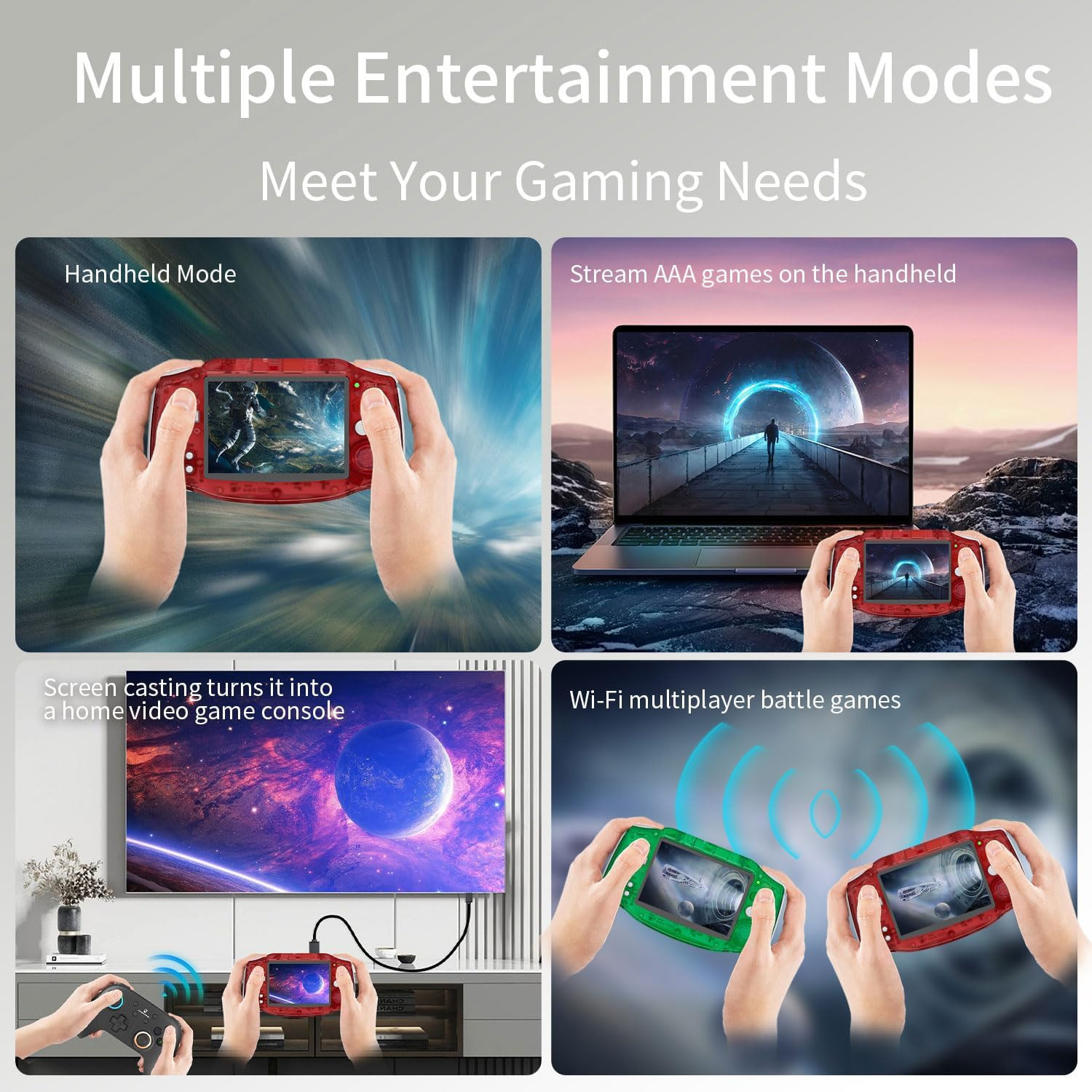 RG34XX Handheld Game Console 3.4-Inches 720*480 IPS Screen Built-In 32G+128G TF