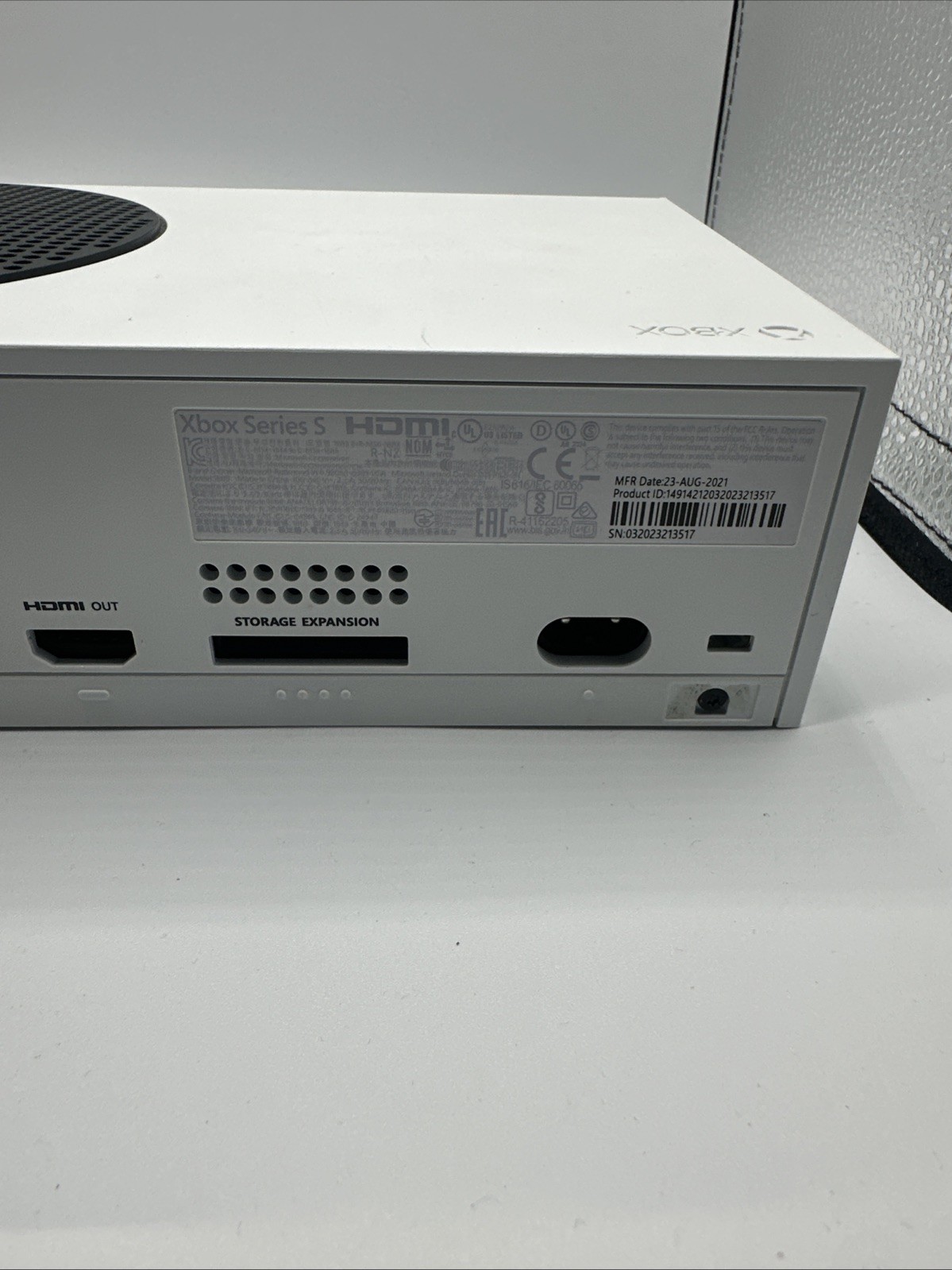 Microsoft Xbox Series S 512GB – White (CONSOLE ONLY) Bad HDMI Port W/ Box – Read