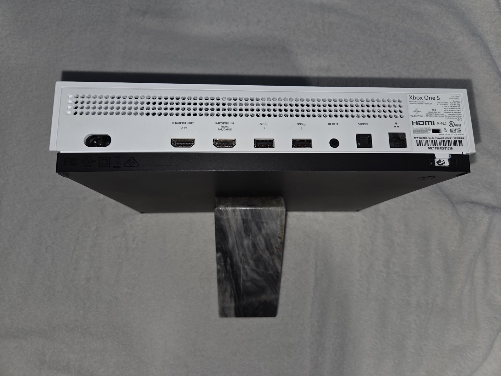 Microsoft Xbox 500GB Game Console With Controller And Li-Ion Batteries
