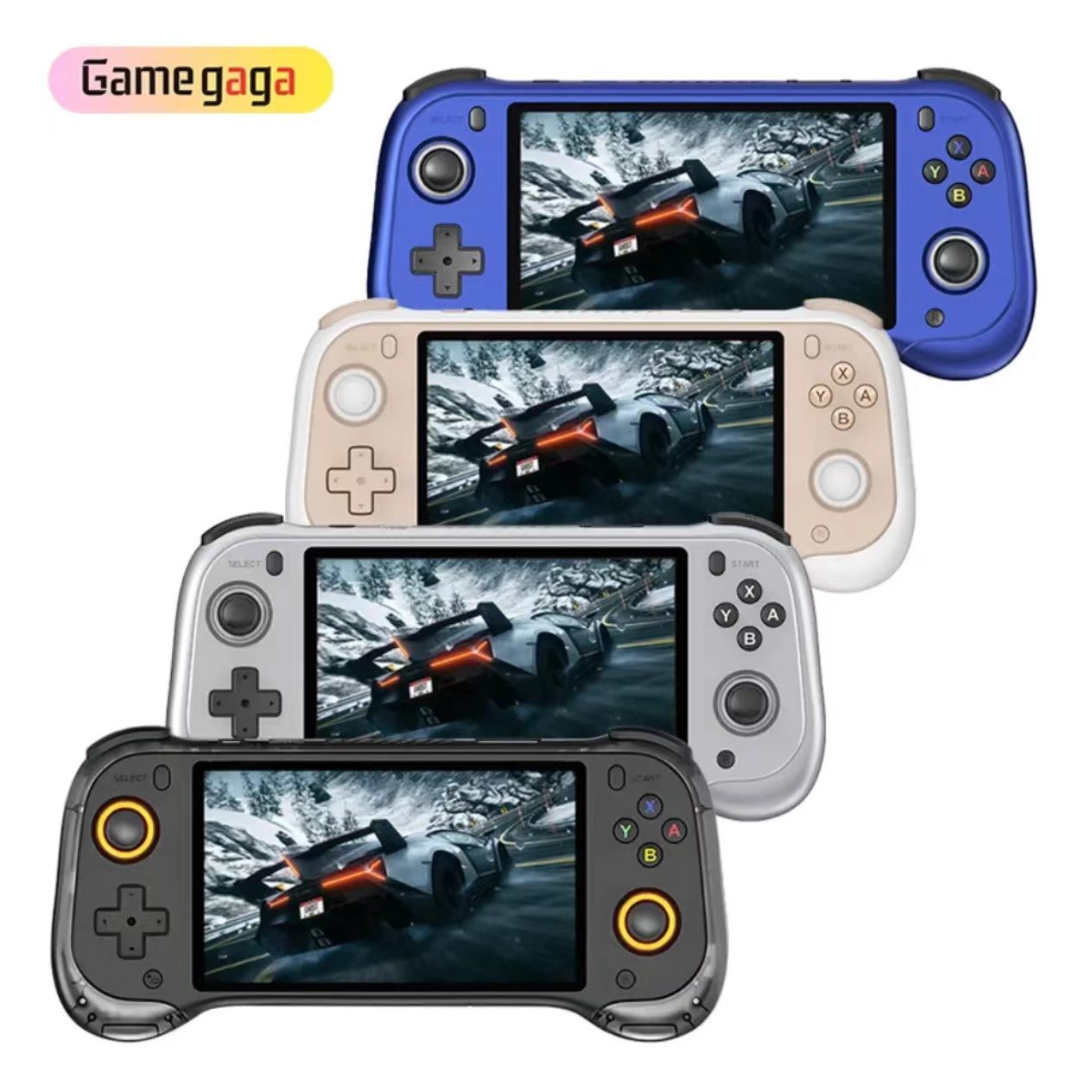 Linux 5.5»IPS Screen 64 Bit H55 Portable Classic Handheld Game Console for Psp