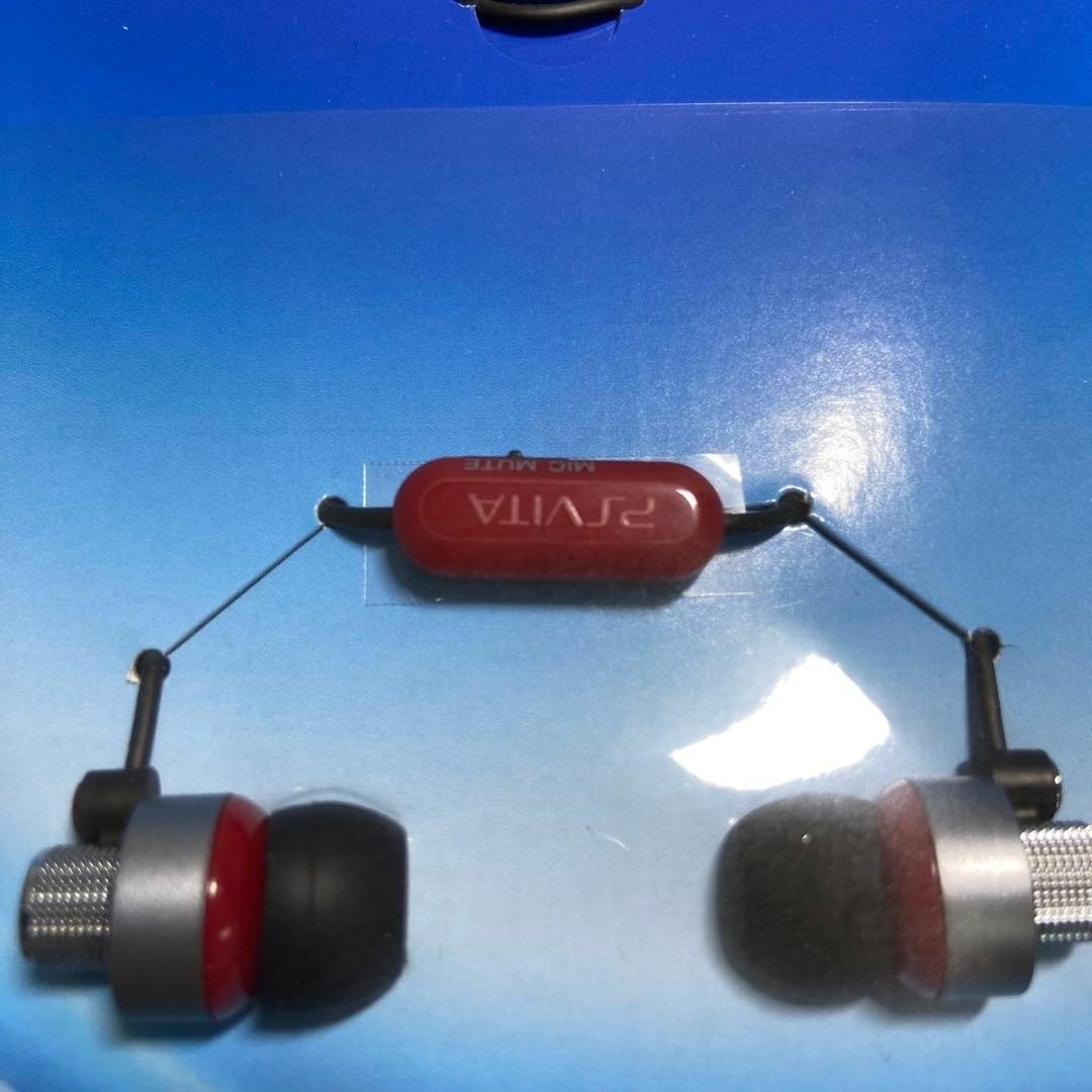 Sony PS Vita In-Ear Headset Cosmic Red Boxed Near Mint Complete 7058