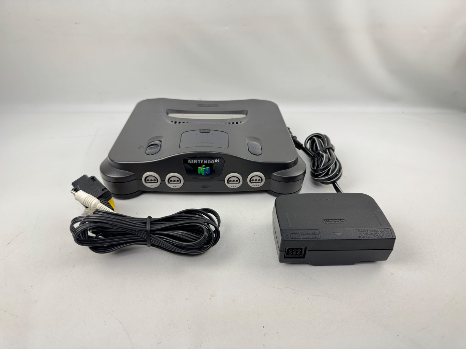 Nintendo 64 N64 NUS-001 (JPN) Console System Cables