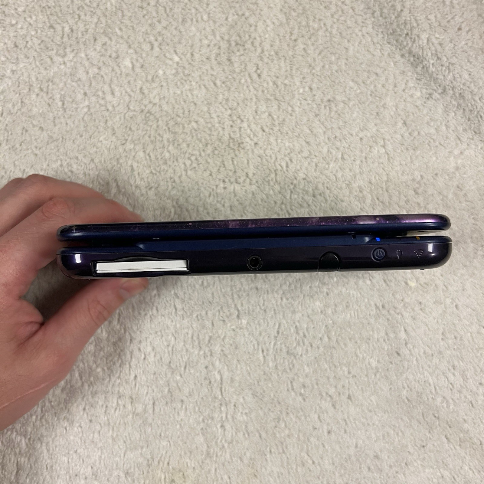 Galaxy “New” Nintendo 3DS XL Limited Edition Handheld System With Stylus Charger