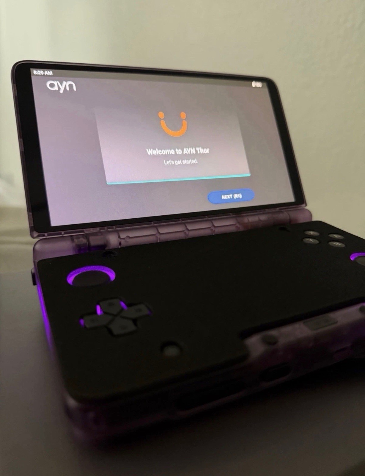 Ayn Thor Clear Purple Max 16 GB