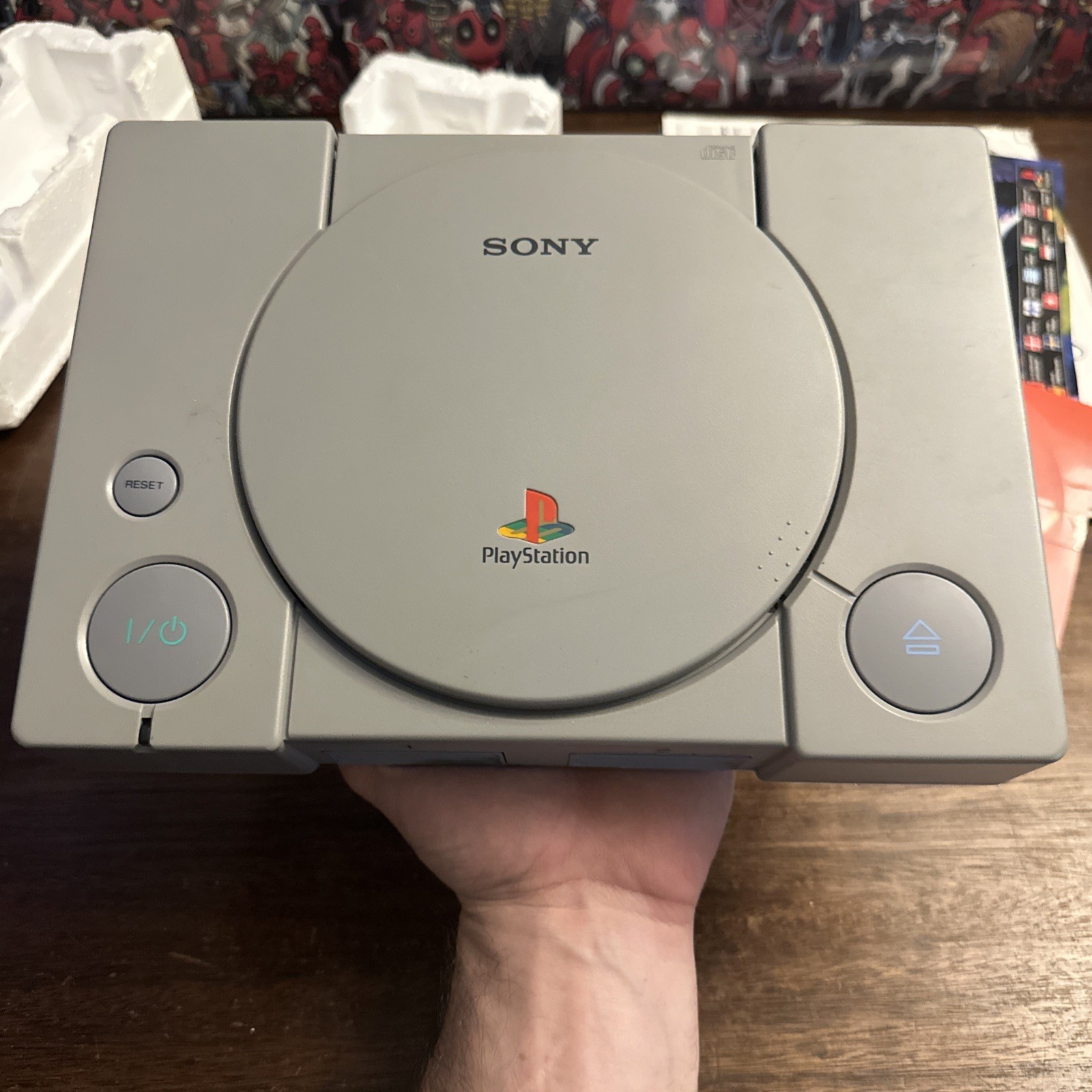 Sony PlayStation 1 Dual Shock SCPH-7001 PS1 (PAL) Complete W Demo – Authentic
