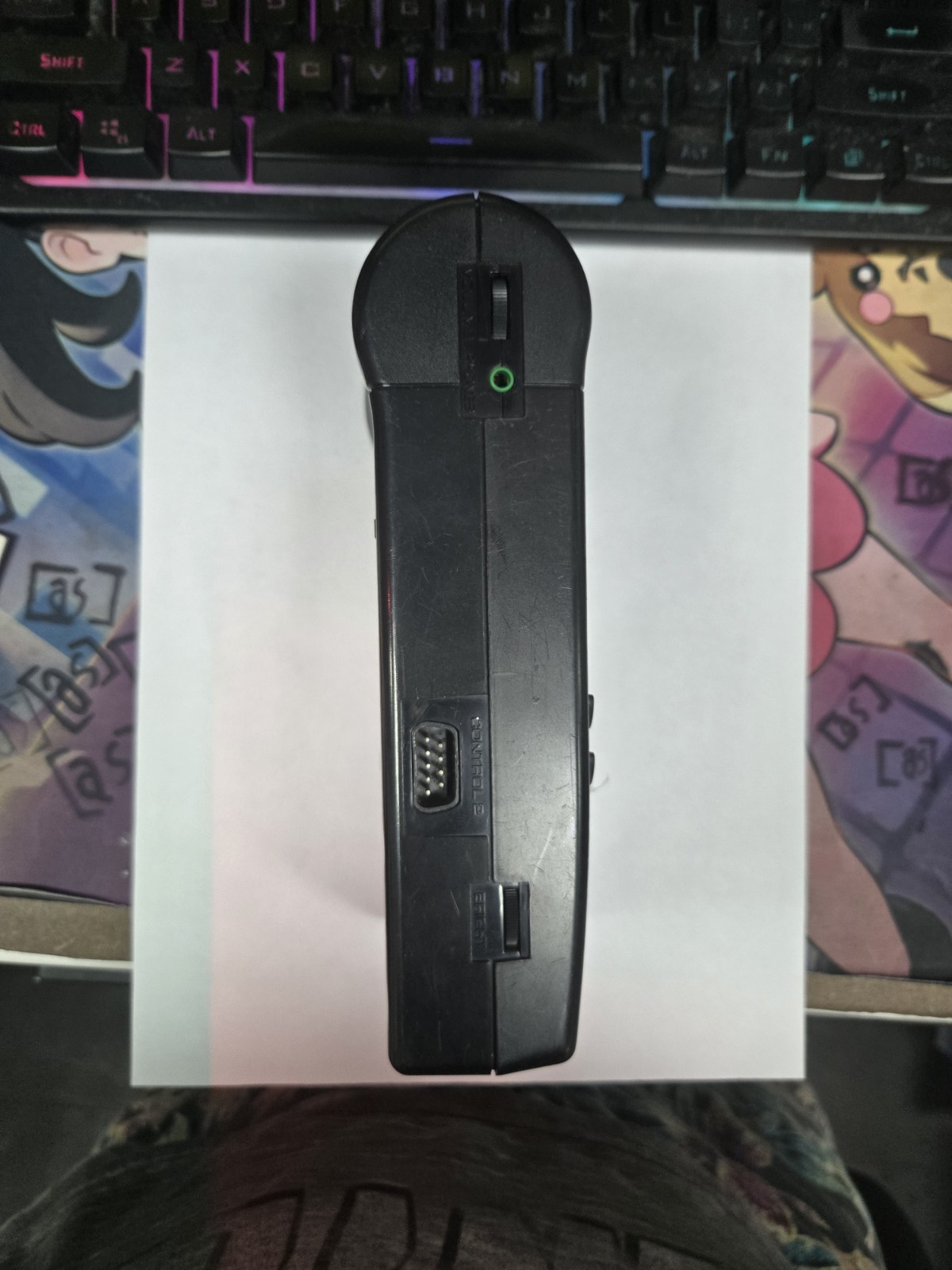 Sega Genesis Nomad, With Replaced Screen.