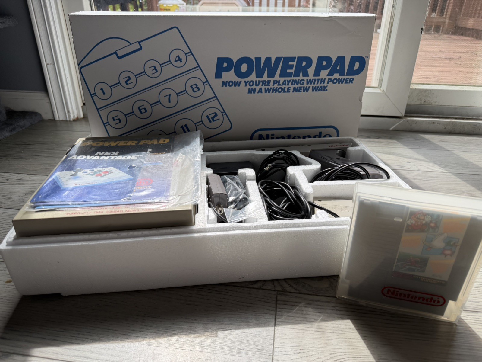 *NES Nintendo Entertainment System Power Set Complete In Box