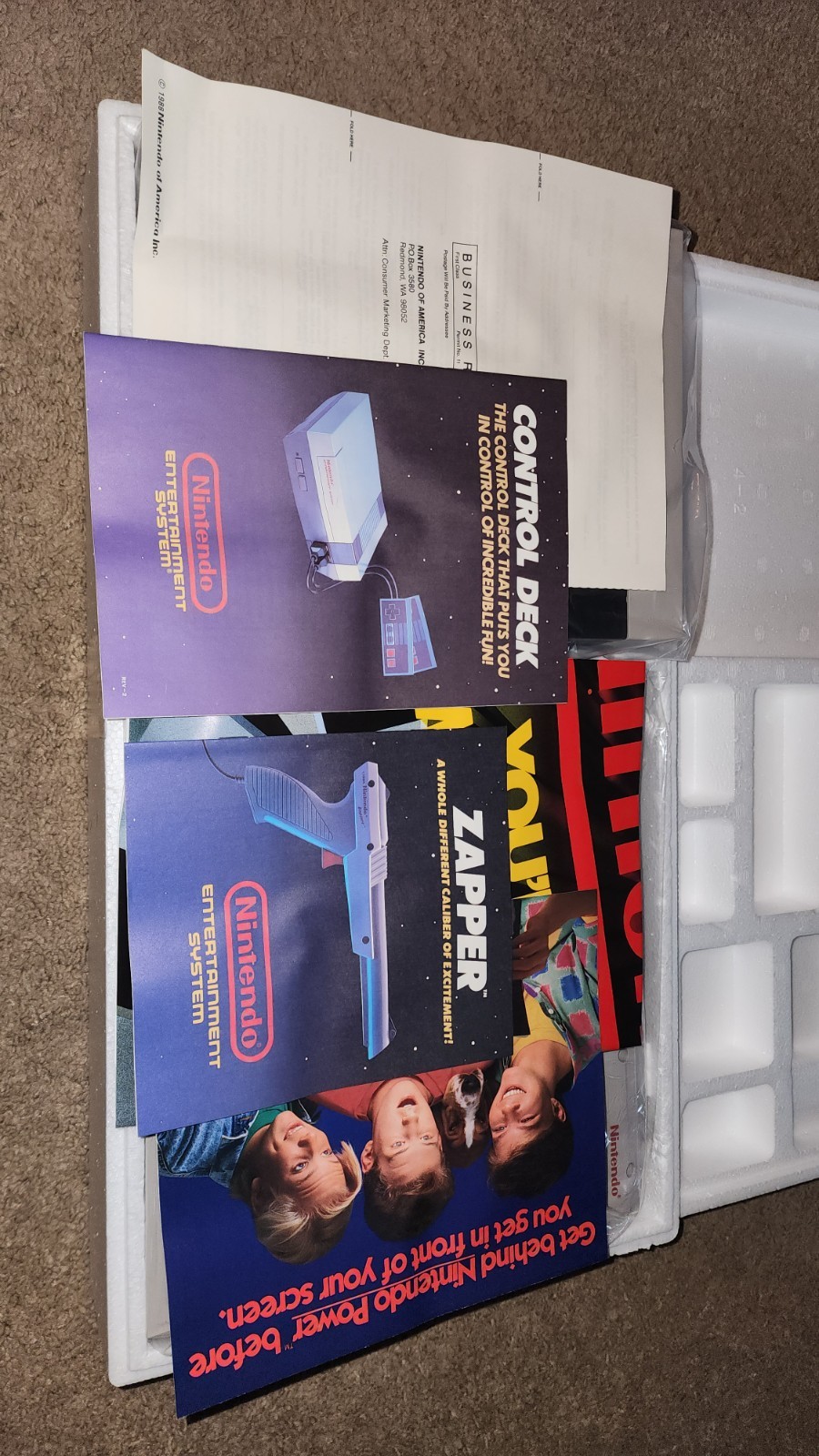 Nintendo NES Action Set Complete – High-End Collector Condition- CIB Near Mint