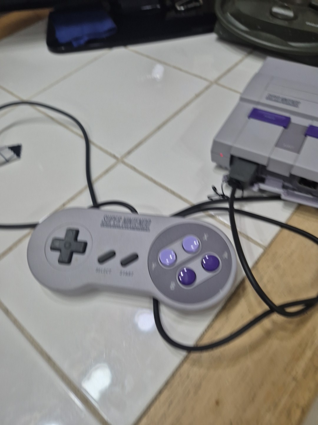 Super Nintendo SNES Mini Classic Console CLV-201 With 1 Controller