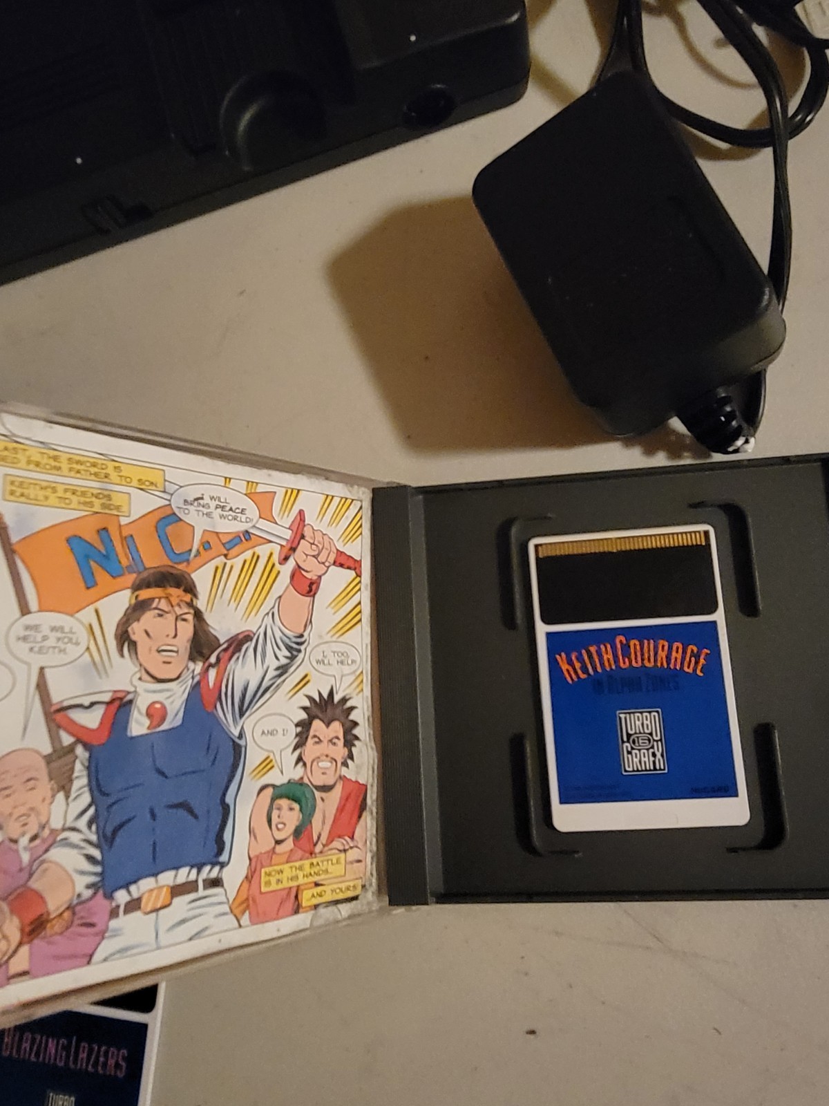 NEC TurboGrafx-16 System Boxed Console + Blazing Lazers Cart