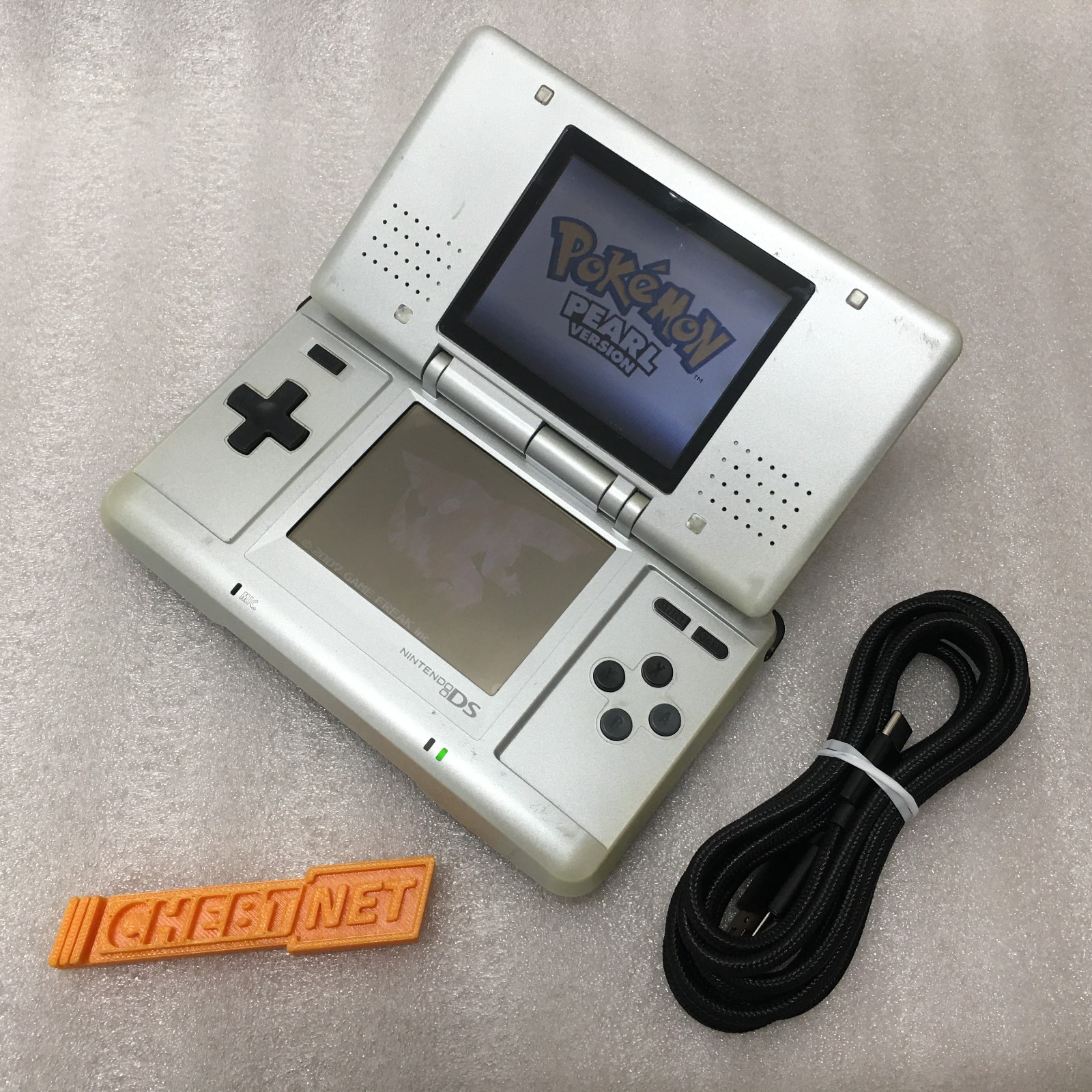 Nintendo DS Silver + LOOPY CAPTURE CARD