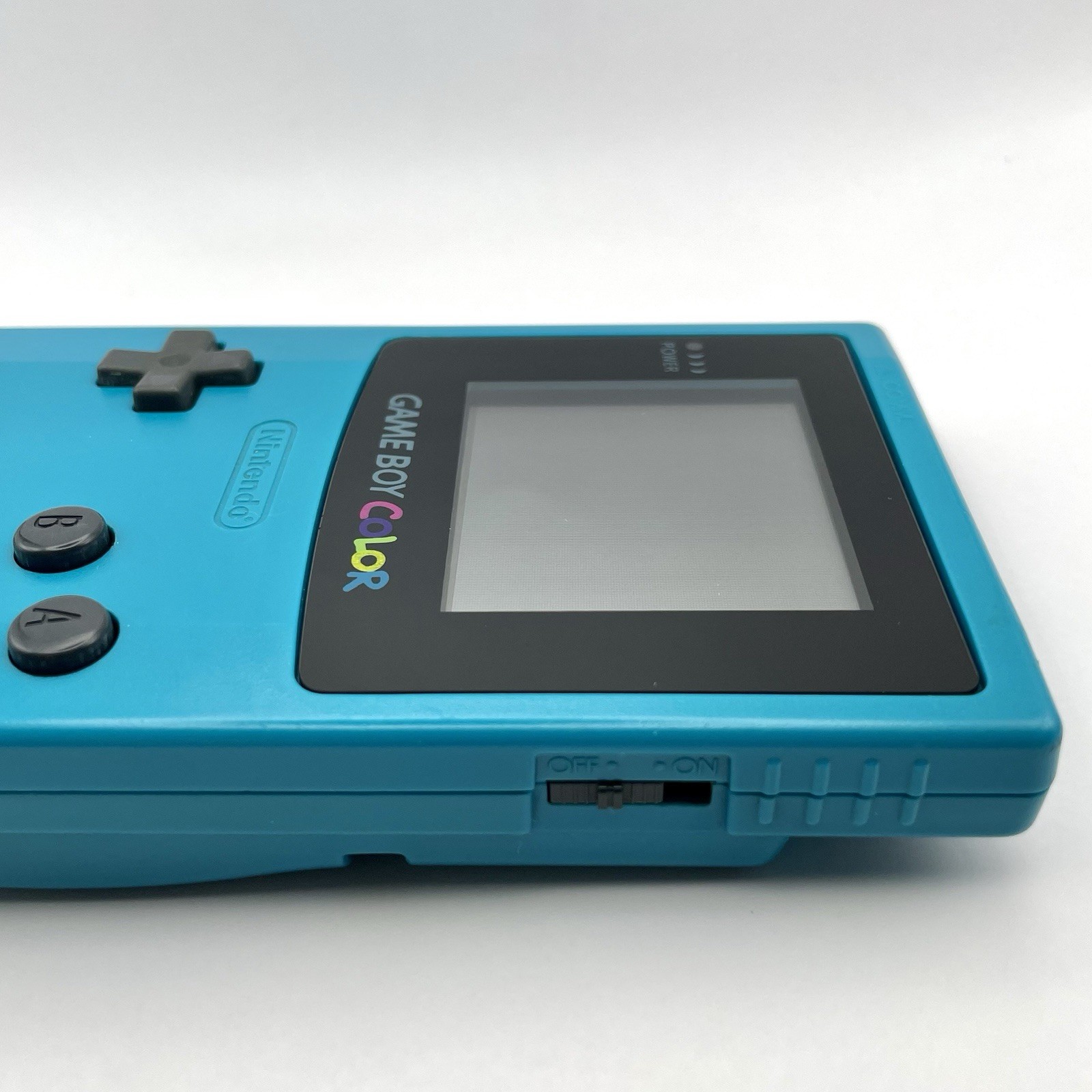 Nintendo Game Boy Color Blue Turquoise Tested New Speaker and Lens CGB-001 Japan