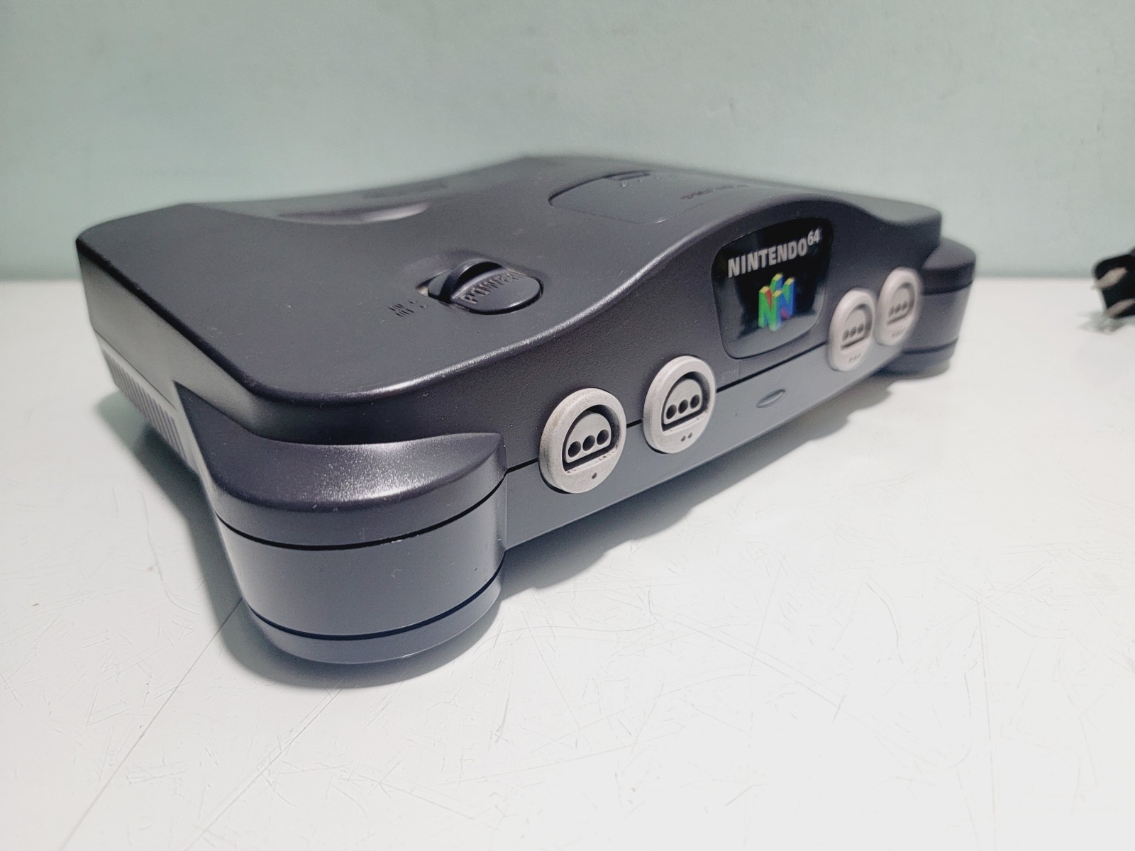 Nintendo 64 N64 Console Bundle w/ 2 Controllers & Dk + 8 Games Xpantion Pak