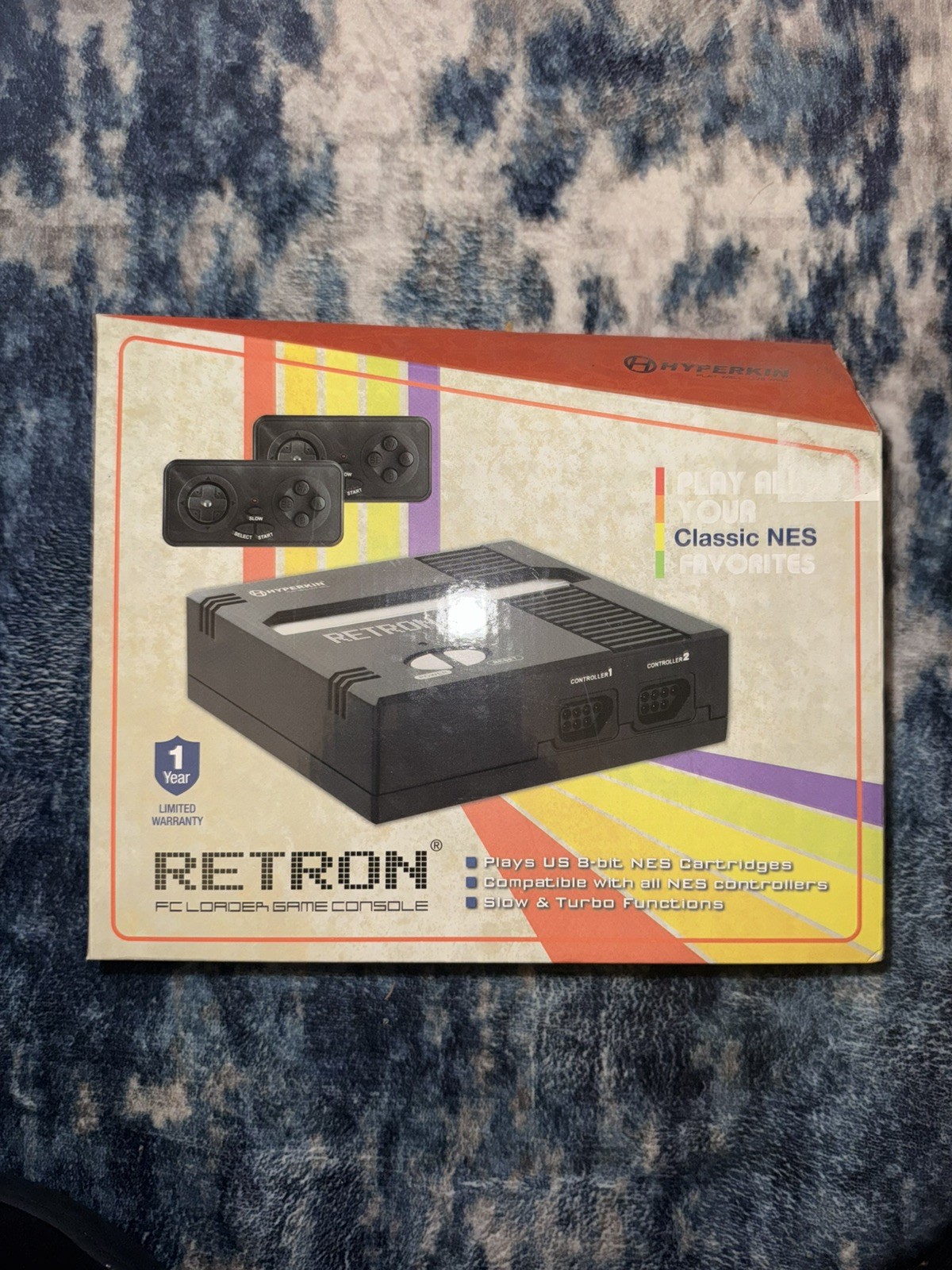 Hyperkin Retron PC Loader Game Console w/2 Controllers, AV Cable/AC Adapter