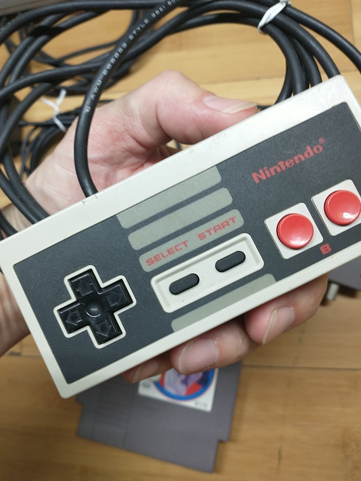 Nintendo NES Console With Game TESTED & WORKING! Read Description Please