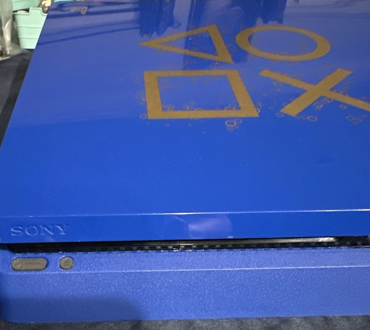Sony PlayStation 4 days of Play Limited Edition Slim Blue.