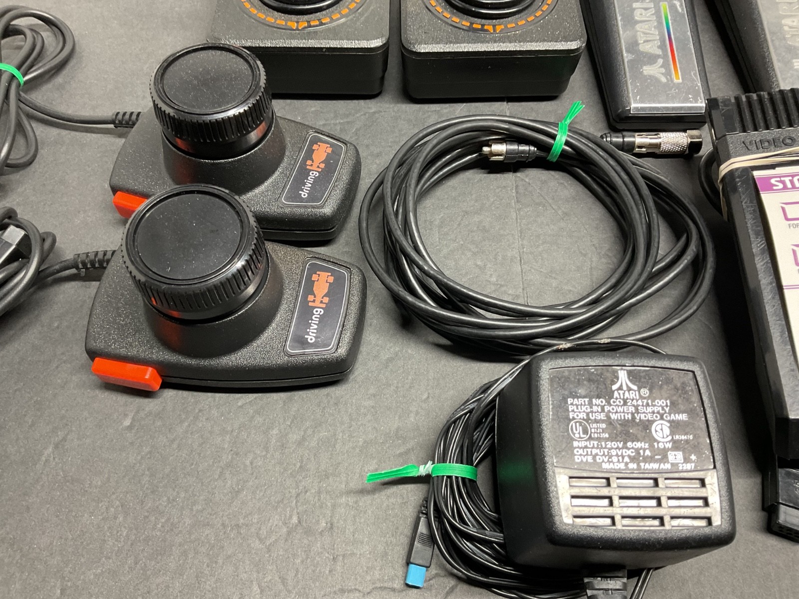 ATARI 7800 Pro System Console 37 Games and Manuals Tested Working