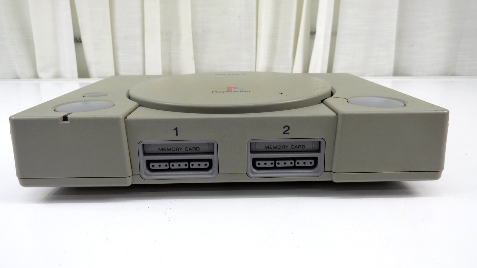 Sony PlayStation 1 PS1 SCPH-7501 Game Console W/Power & RCA Cords, Memory Card