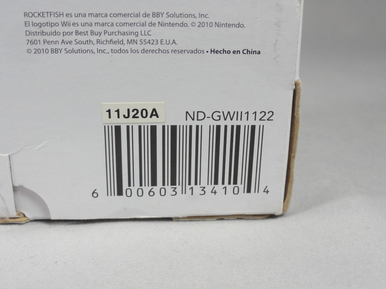 Nintendo Wii Rocketfish Gaming 6 ft. Component Video Stereo Cable Audio New