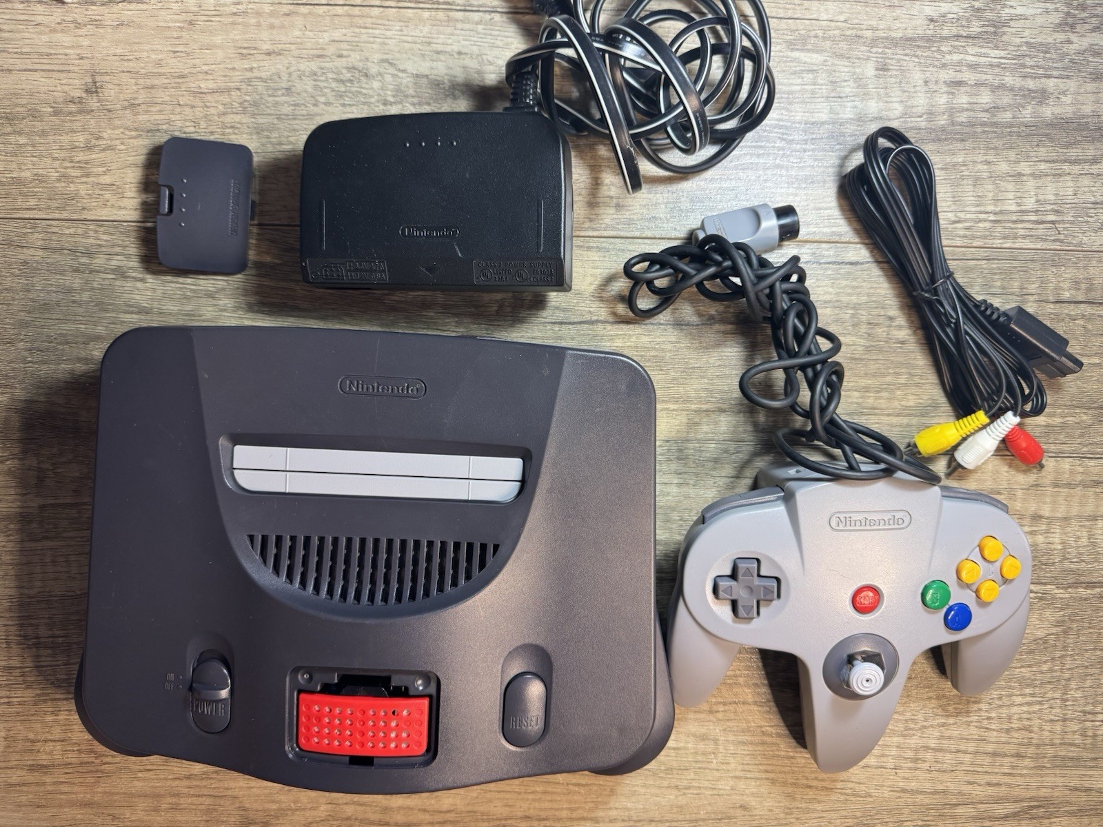 Nintendo 64 N64 Console Controller Expansion Pak Tested Cleaned Authentic Bundle