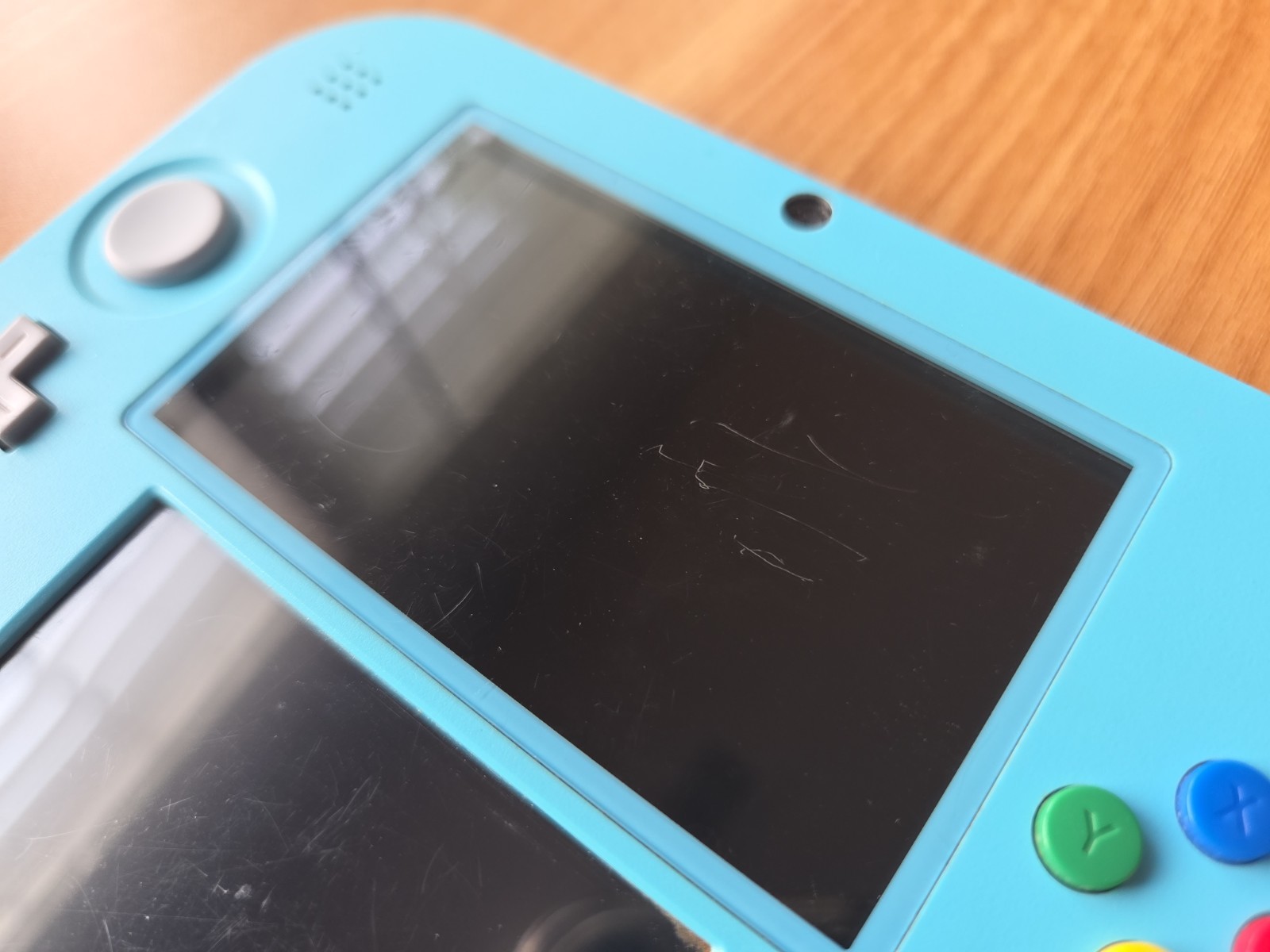 Nintendo 2DS Pokemon Center Special Edition Light Blue Pikachu Japan Region Lock