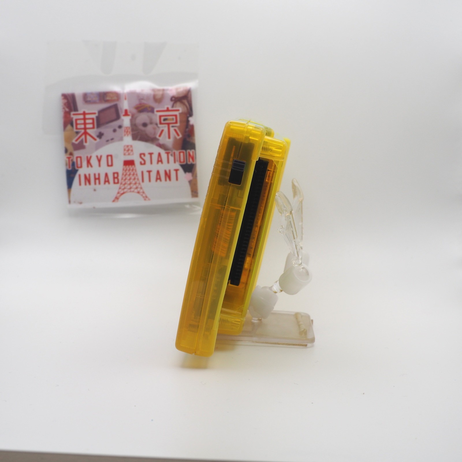 OEM Nintendo Game Boy Light Toys R Us Edition Clear Yellow MGB-101 TESTED #1[EX]
