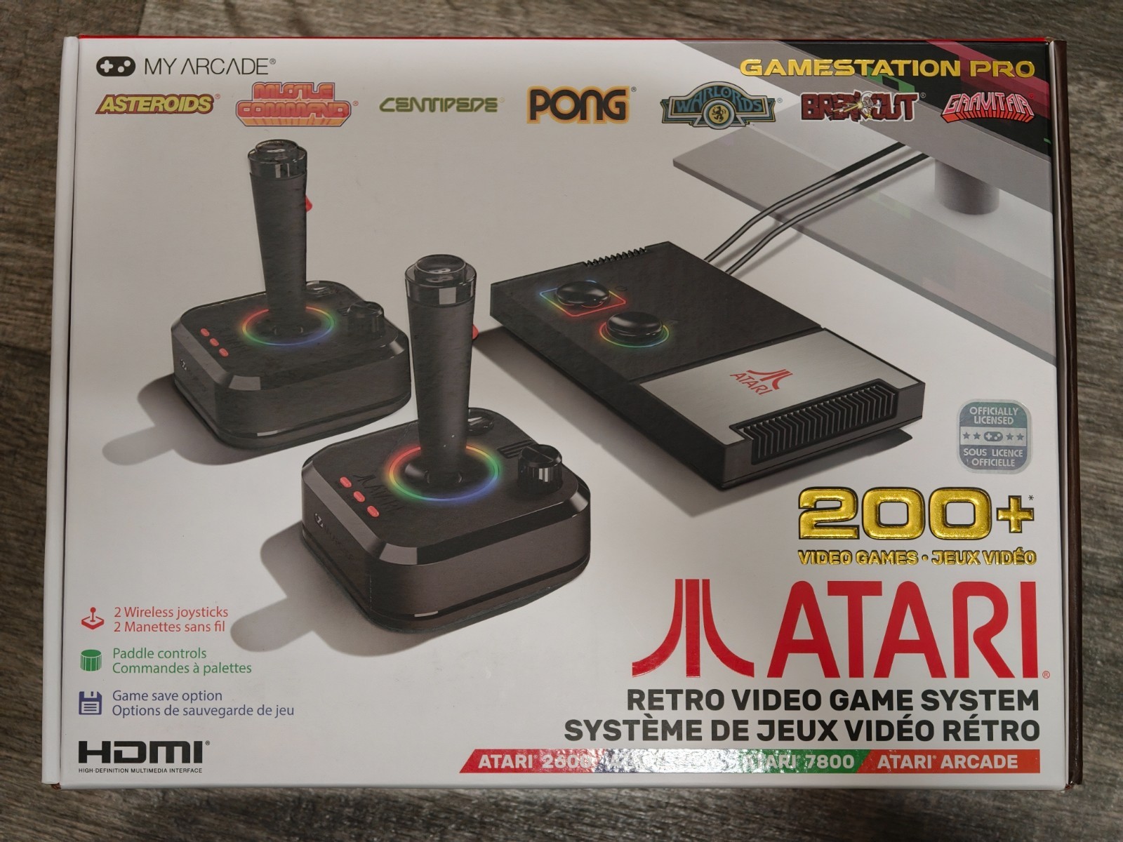 Atari GameStation Pro My Arcade Video Game Console 200+ Games – New Unopened!