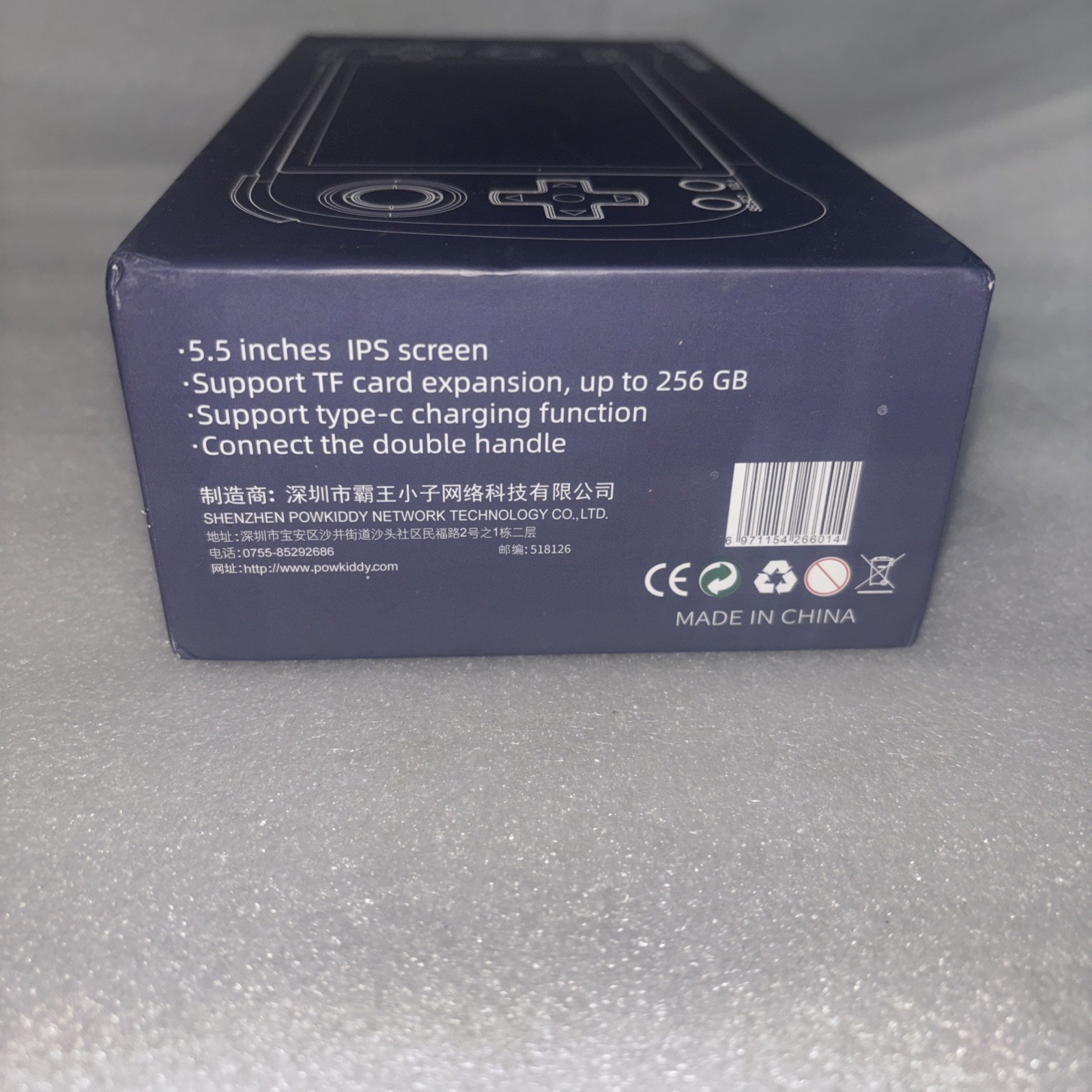 powkiddy x55 handheld retro gaming console 64gb sd Card Included