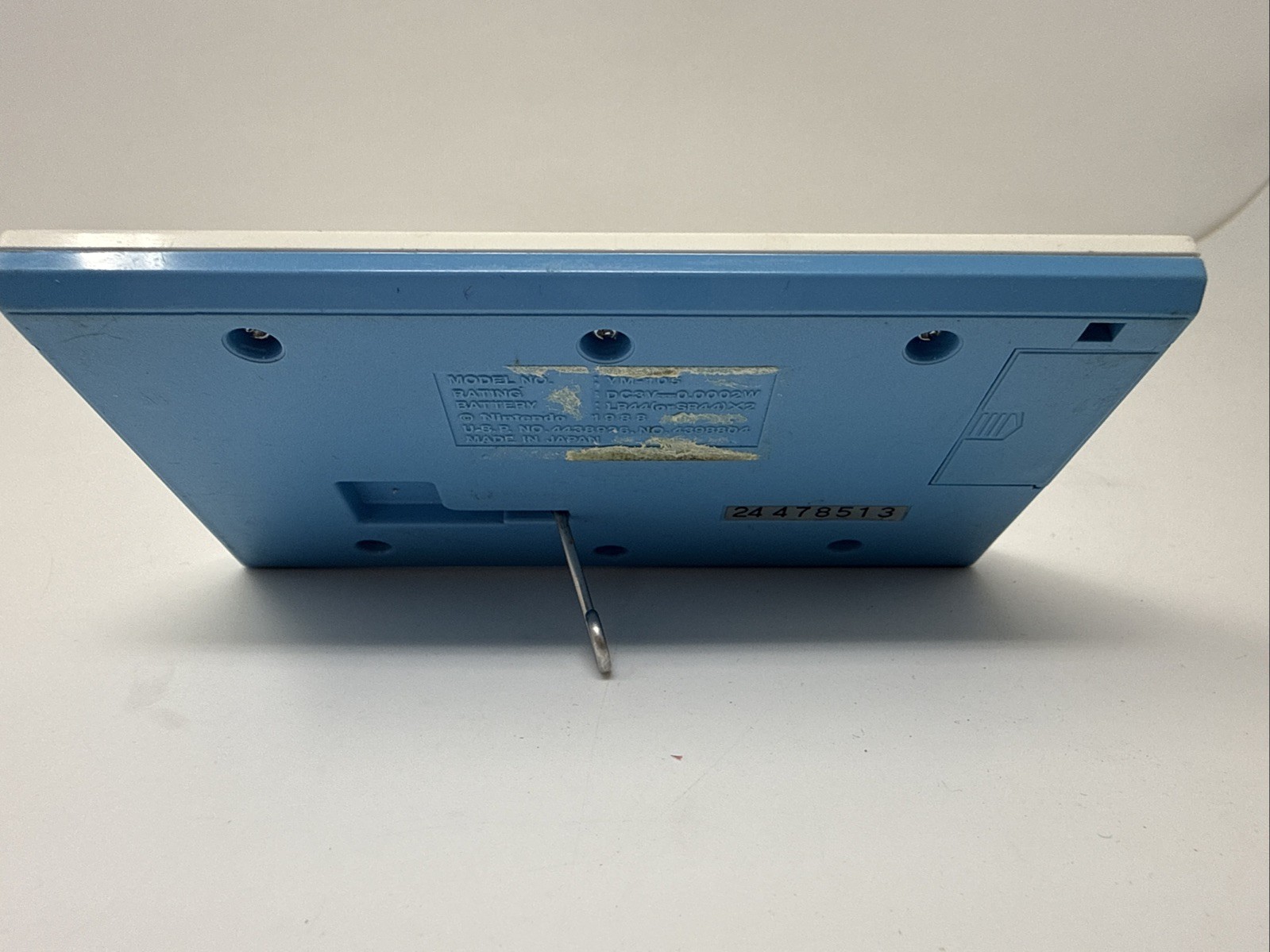 Nintendo Game And Watch – Super Mario Bros 1988 Model YM-105 EC Works!