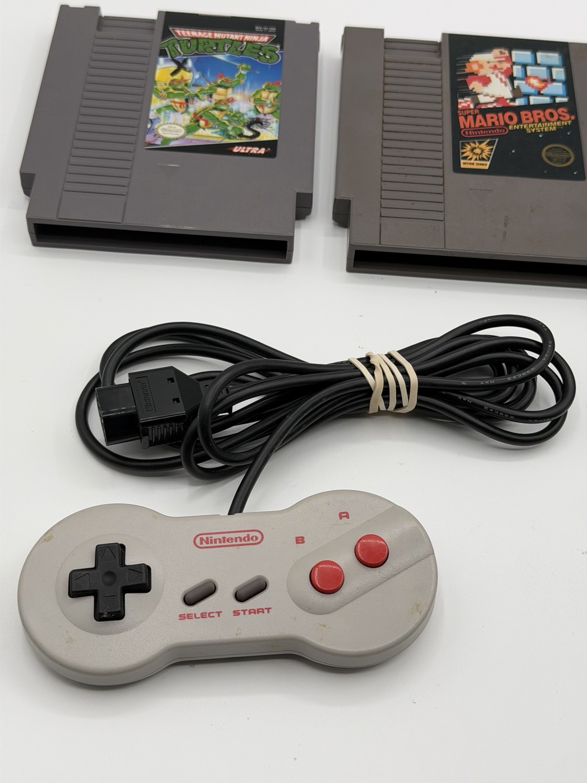 Nintendo Top Loader NES-101 Console! Bundle!!!! Tested Working Condition!!!